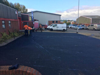 Tarmac Car Parks and Bay / Line Marking