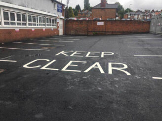 Tarmac Car Parks and Bay / Line Marking